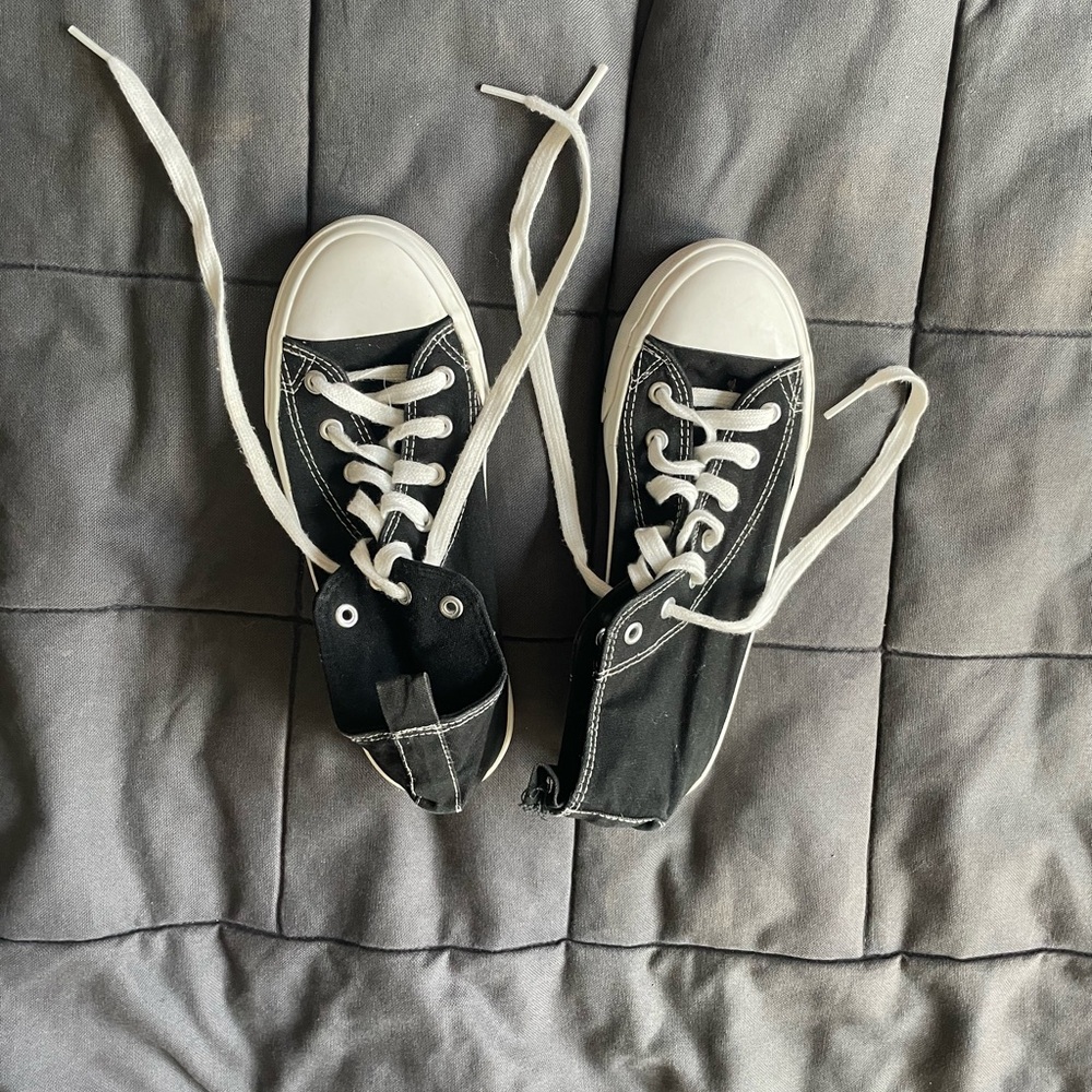 Black High Top Sneakers